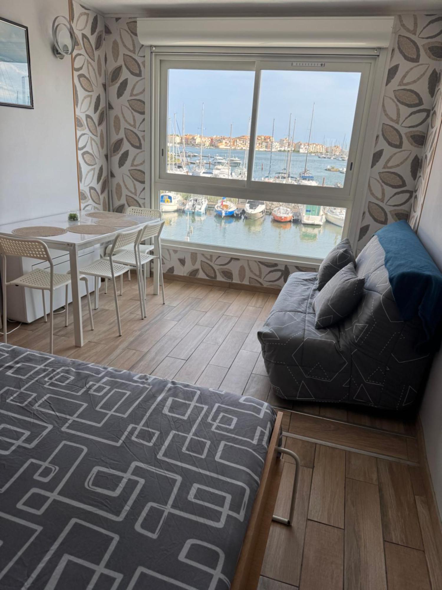 Studio Cosy Climatise Vue Sur Port Agde Exterior foto
